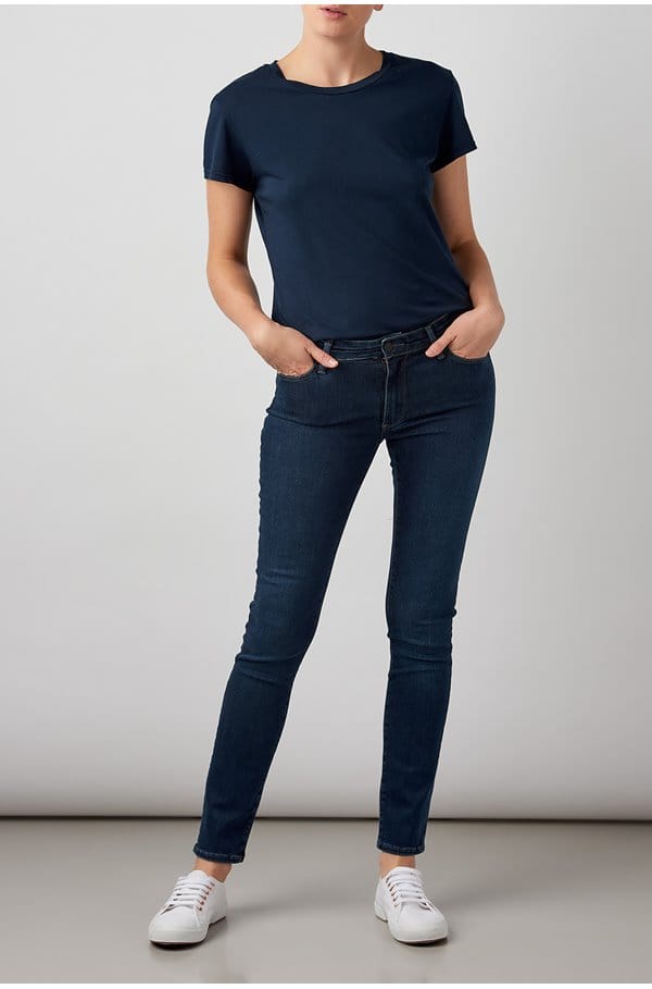 trisha t-shirt in navy
