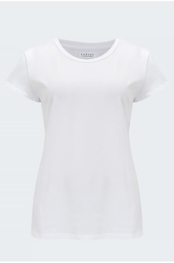 trisha t-shirt in white