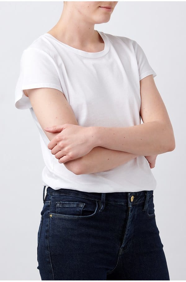 trisha t-shirt in white