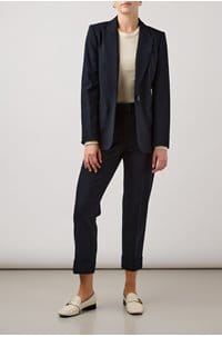 clement tailored trouser in navy