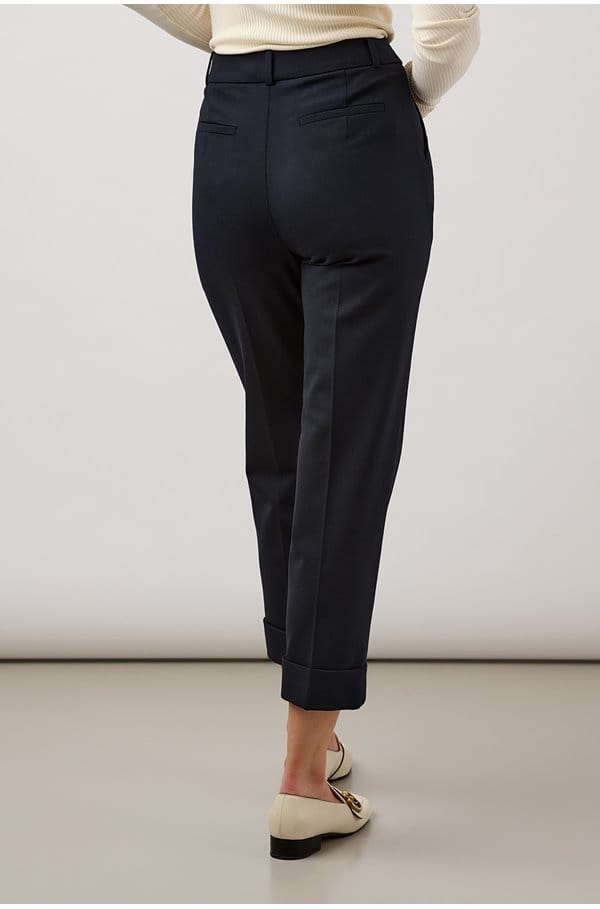 clement tailored trouser in navy