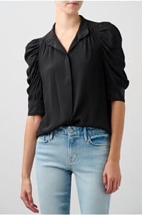 gillian top in noir