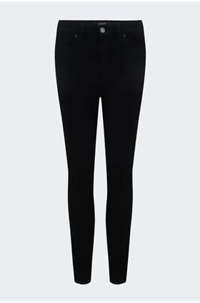 margot crop jean in black shadow