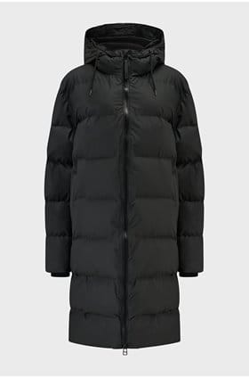 Rains long jacket tilbud cheap
