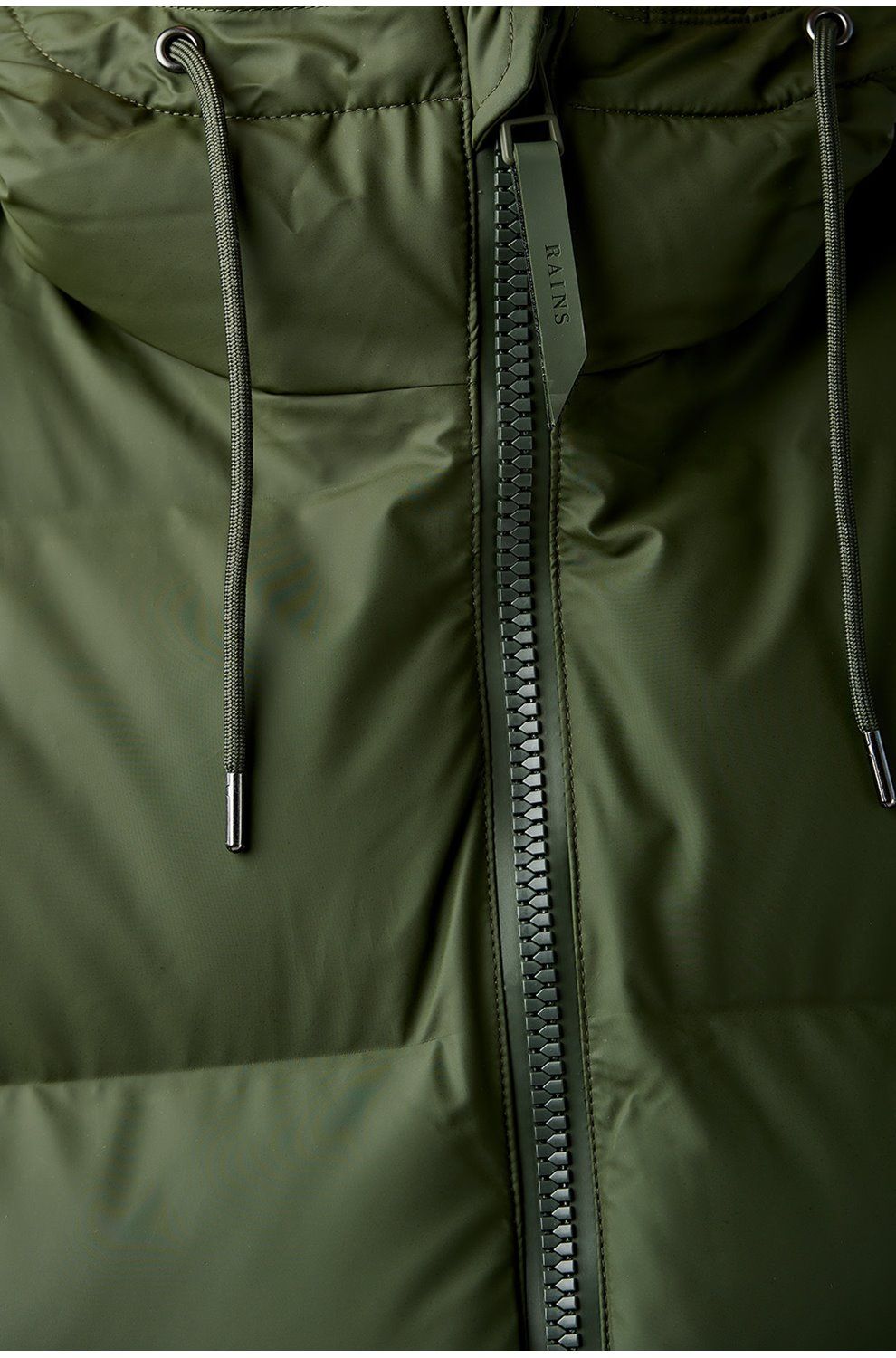 Trilogy Stores | Long Puffer Jacket in Green