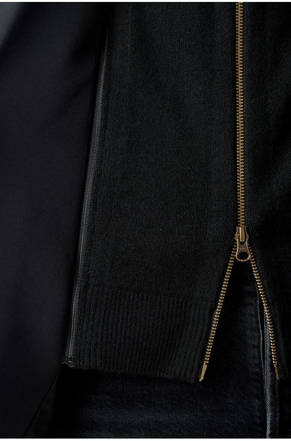 uptown dickey jacket insert in black