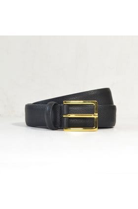 square buckle belt in black