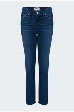 amber straight jean in aegean distressed