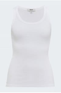 poppy tank in white