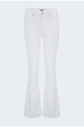 laurel canyon bootcut jean in crisp white
