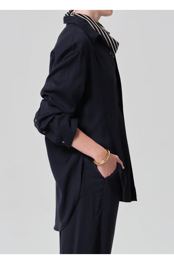 kayla shirt in navy