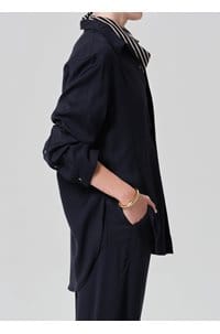kayla shirt in navy