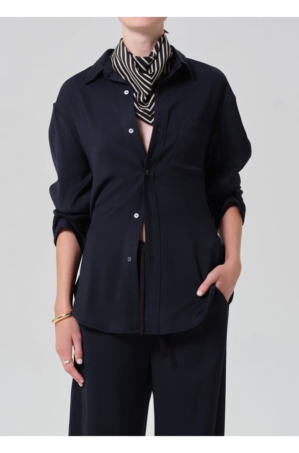 kayla shirt in navy