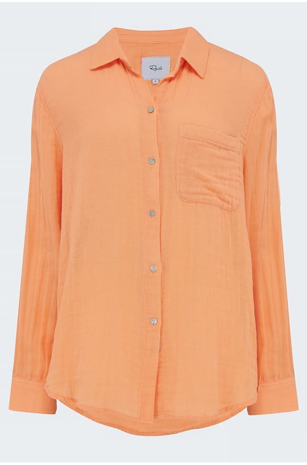 ellis shirt in papaya