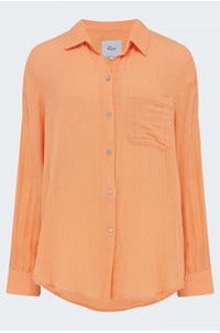 ellis shirt in papaya