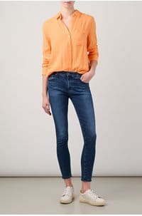 ellis shirt in papaya