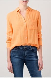 ellis shirt in papaya