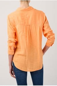 ellis shirt in papaya
