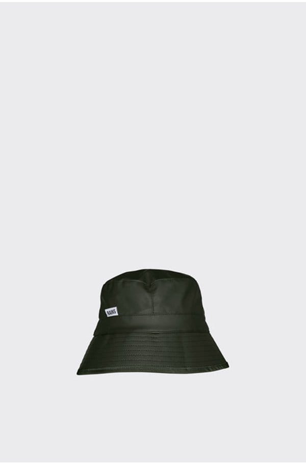bucket hat in green