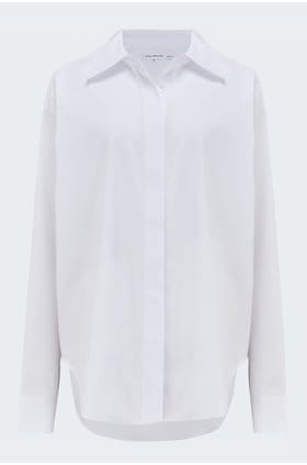 button down shirt in white 001