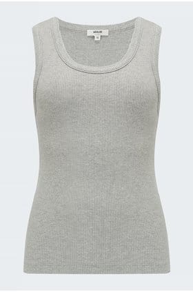 Poppy Tank in Grey Heather