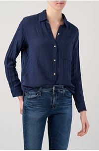 ellis shirt in indigo