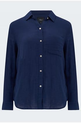 ellis shirt in indigo