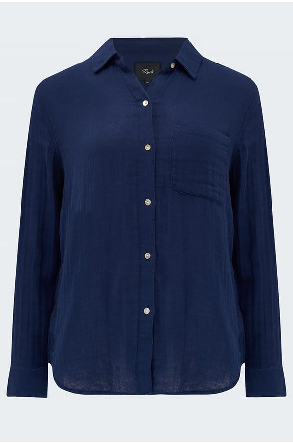 ellis shirt in indigo