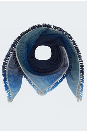 horizon scarf in navy ines
