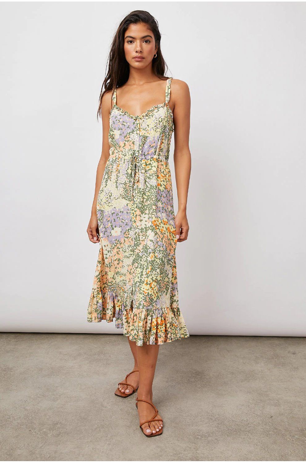 Auguste gardenia sunday midi sales dress
