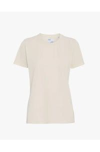 light organic tee in ivory white