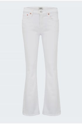 emmanuelle bootcut jean in whitecap