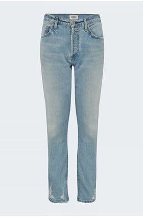 emerson slim boyfriend jean in neptune 29"