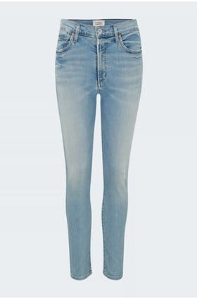 olivia crop high rise slim in dante
