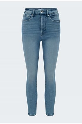 good waist crop in indigo 139