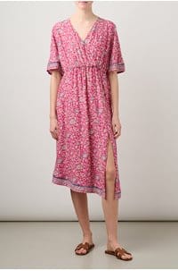 coco dress in floral print lavender