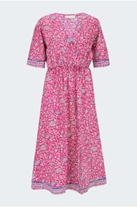 coco dress in floral print lavender