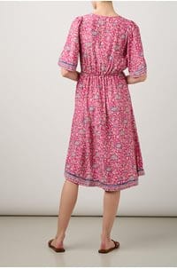 coco dress in floral print lavender