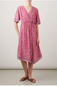 coco dress in floral print lavender