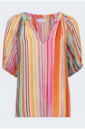 jessica blouse in multi stripe