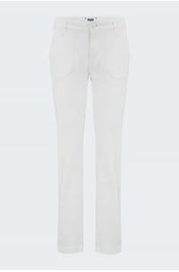 mayslie straight ankle in crisp white