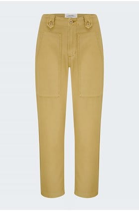 louise pant in amber stone