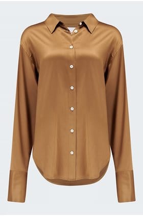 standard shirt in camel
