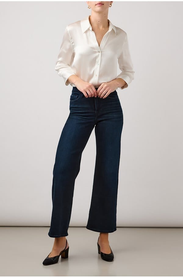 dani blouse in champagne