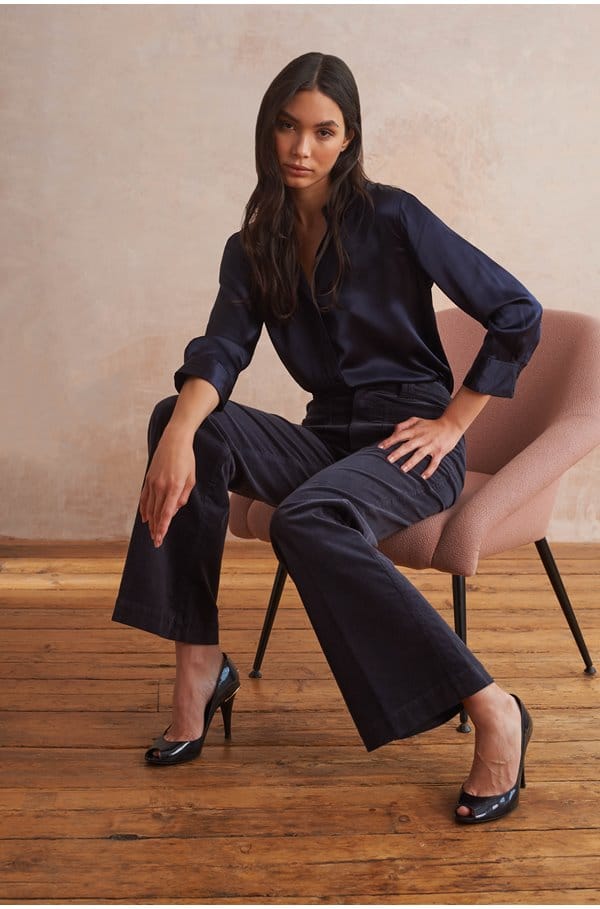 dani blouse in midnight