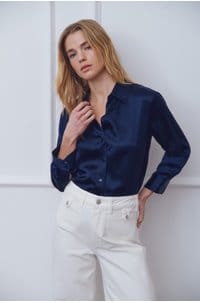 dani blouse in midnight