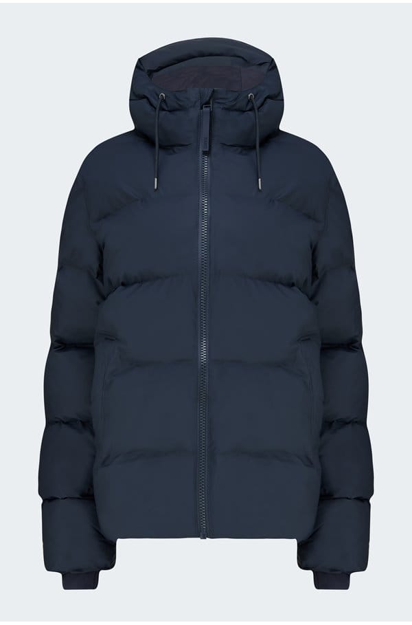 puffer jacket in navy