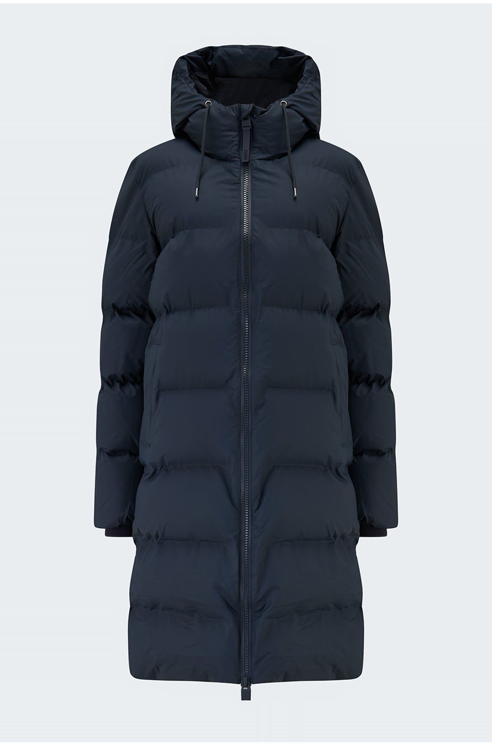 Trilogy Stores | Long Puffer Jacket in Navy