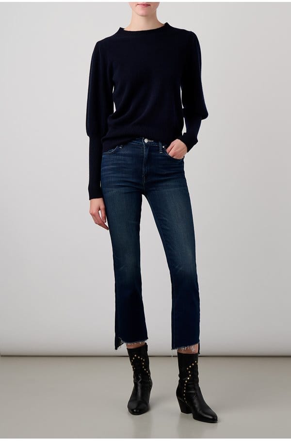 hazel jumper in navy