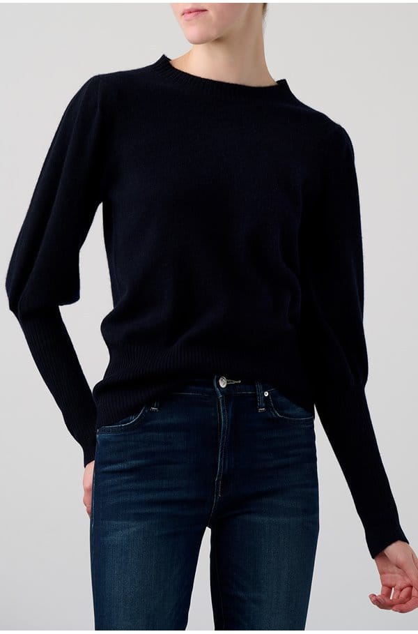 hazel jumper in navy